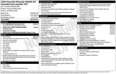 2025 Chevrolet Silverado 2500 HD WT