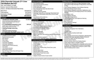 2026 Chevrolet Colorado Z71