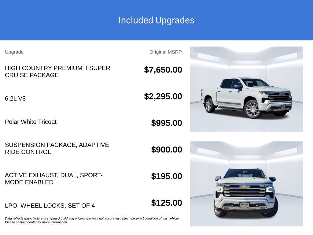 2026 Chevrolet Silverado 1500 High Country