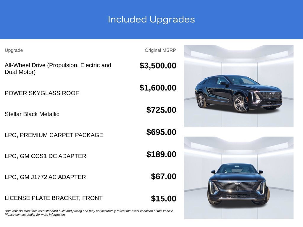 2027 Cadillac LYRIQ Premium Luxury