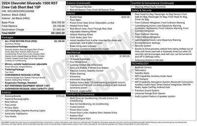2024 Chevrolet Silverado 1500 RST