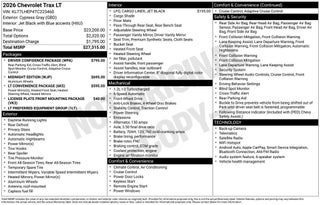 2026 Chevrolet Trax LT