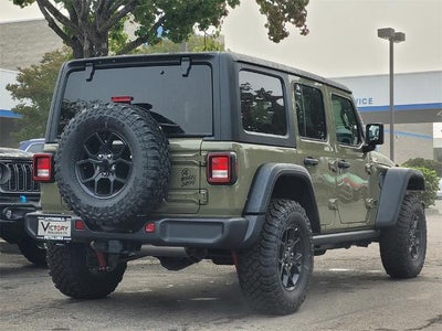 2025 Jeep Wrangler Willys 4 Door 4x4