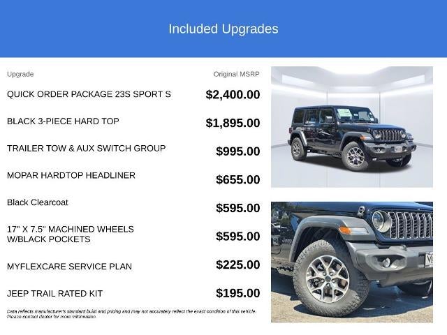 2026 Jeep Wrangler Sport S 4 Door 4x4