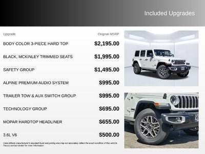 2026 Jeep Wrangler Sahara 4 Door 4x4