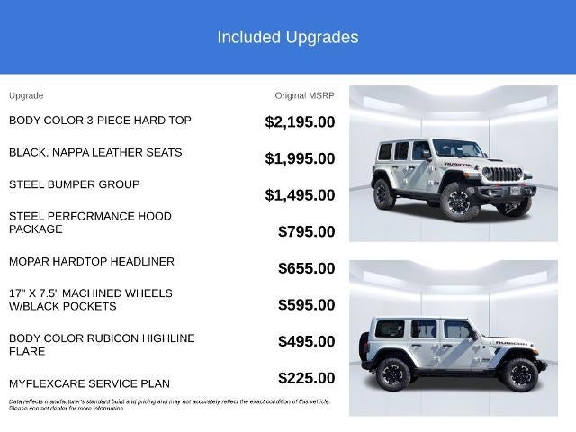 2026 Jeep Wrangler Rubicon 4 Door 4x4