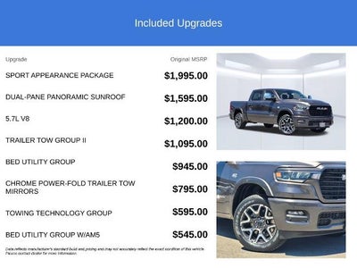 2026 RAM 1500 Laramie 4x4 Crew Cab 5'7" Box