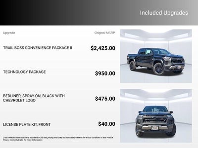 2026 Chevrolet Colorado Crew Cab Short Box 4-Wheel Drive Trail Boss