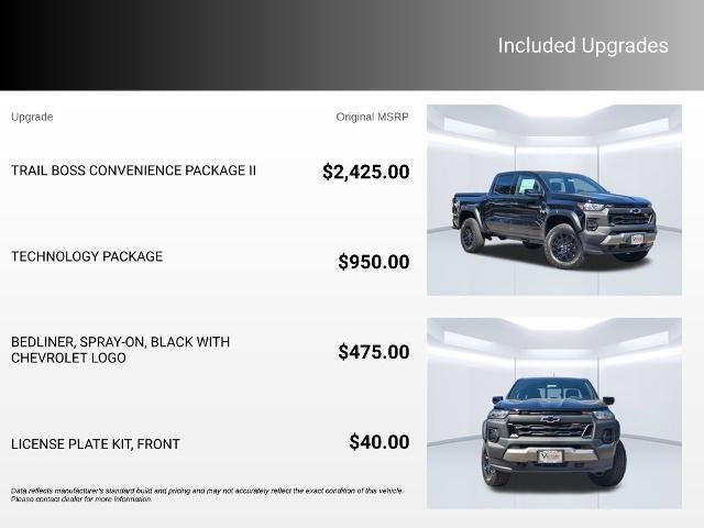 2026 Chevrolet Colorado Crew Cab Short Box 4-Wheel Drive Trail Boss
