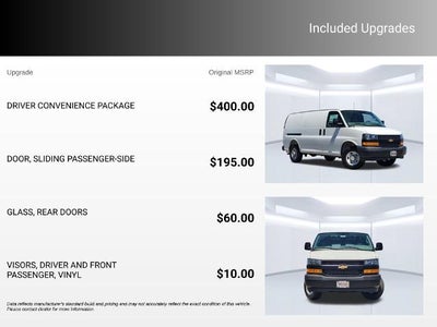 2026 Chevrolet Express Cargo Van 2500 Regular Wheelbase Rear-Wheel Drive