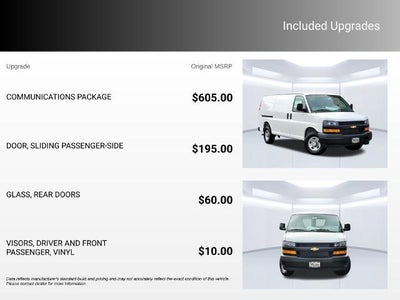 2026 Chevrolet Express Cargo Van 2500 Regular Wheelbase Rear-Wheel Drive