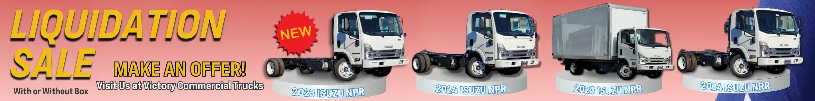 Victory Liquidation Sale Banner